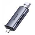 Atminties kortelių skaitytuvas USB 3.0 / USB C Ugreen CM185